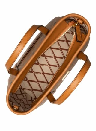 MCM Toni Visetos Mini Umhängetasche Damen, Braun