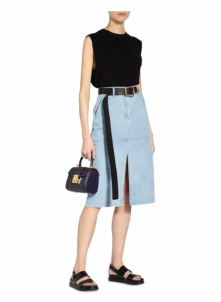 MCM Tracy Small Umhängetasche Damen, Blau