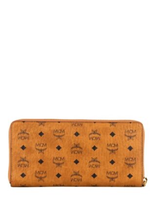 MCM Visetos Original Geldbörse Damen, Braun
