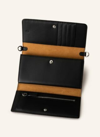 MCM Visetos Original Geldbörse Damen, Schwarz