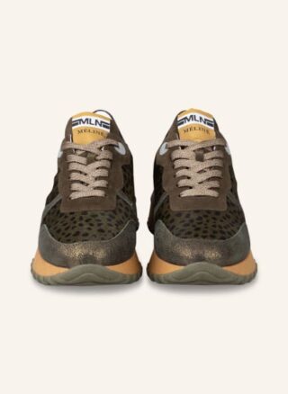 MÉLINÉ Plateau-Sneaker Damen, Grün