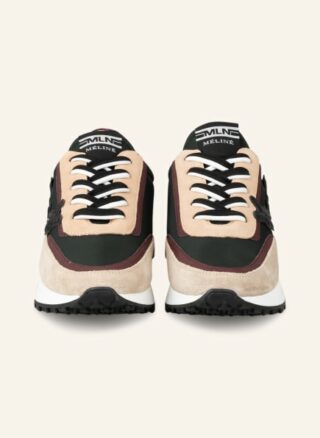 MÉLINÉ Plateau-Sneaker Damen, Rot