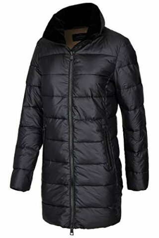 MILESTONE ABA Steppjacke Damen, Schwarz