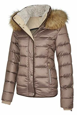 MILESTONE Goldie Steppjacke Damen, Braun