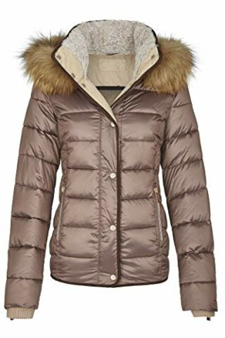 MILESTONE Goldie Steppjacke Damen, Braun