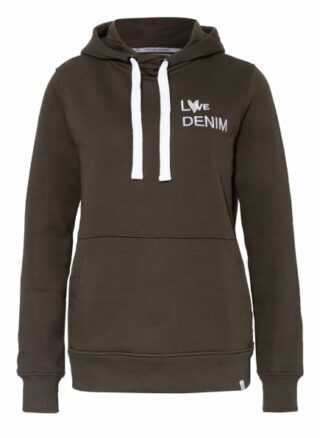 MIRACLE OF DENIM Hoodie Damen, Grün