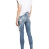 MIRACLE OF DENIM Sina Skinny Jeans Damen, Blau