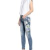 MIRACLE OF DENIM Sina Skinny Jeans Damen, Blau
