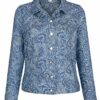 MONA Jeansjacke Damen, Blau