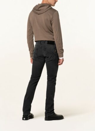 MOORER Credi Straight Leg Jeans Herren, Grau