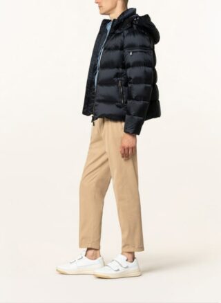 MOORER Daunenjacke Herren, Blau