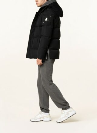 MOOSE KNUCKLES Pipestone Daunenjacke Herren, Schwarz