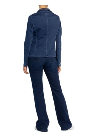 MORE & MORE Blazer Damen, Blau