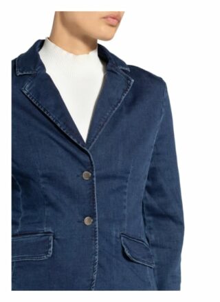 MORE & MORE Blazer Damen, Blau