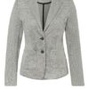 MORE & MORE Blazer Damen, Grau