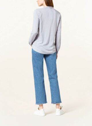 MORE & MORE Bluse Damen, Blau