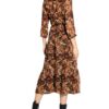 MORE & MORE Maxikleid Damen, Orange
