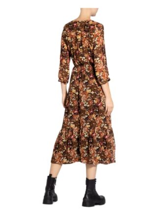 MORE & MORE Maxikleid Damen, Orange