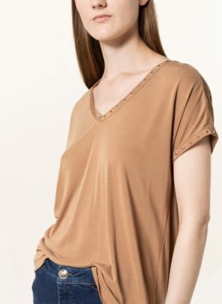 MOS MOSH Groa T-Shirts Damen, Beige