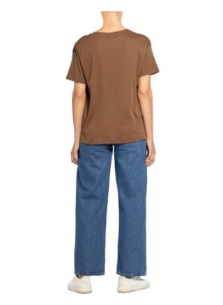 MOS MOSH Leah Holy T-Shirts Damen, Braun