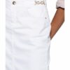MOS MOSH Selma Jeansrock Damen, Weiß