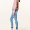 MOS MOSH Summner Edge Skinny Jeans Damen, Blau