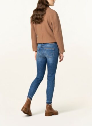 MOS MOSH Sumner Wood Skinny Jeans Damen, Blau