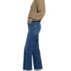 MOTHER Jeans The Tripper Ankle Fray Straight Leg Jeans Damen, Blau