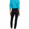 MOTHER Looker Ankle Skinny Jeans Damen, Schwarz