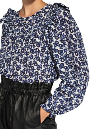 MUNTHE Rumina Bluse Damen, Blau
