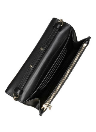 Maje Jaune Clutch Damen, Schwarz