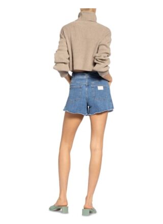Maje Jeans-Shorts Damen, Blau