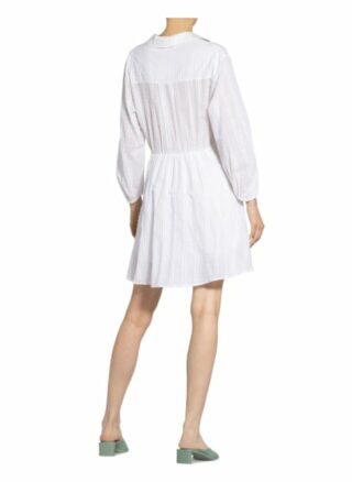 Maje Ritellio Kleid in A-Linie Damen, Weiß