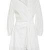 Maje Ritellio Kleid in A-Linie Damen, Weiß