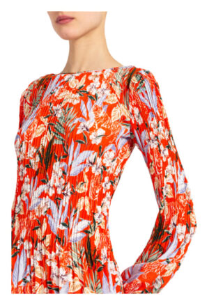 Maje Rockungle Plisseekleid Damen, Rot