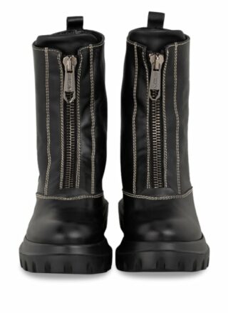 Marc Cain Boots Biker Boots Damen, Schwarz