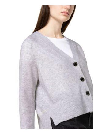 Marc Cain Cashmere-Strickjacke Damen, Grau