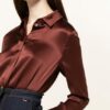 Marc Cain Hemdbluse Damen, Braun