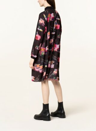 Marc Cain Hemdblusenkleid Damen, Schwarz