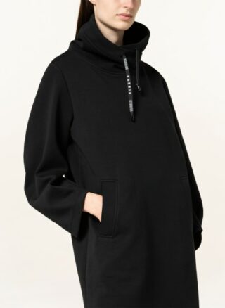Marc Cain Hoodie-Kleid Damen, Schwarz