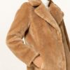 Marc Cain Kunstfell-Mantel Damen, Beige