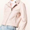 Marc Cain Lederjacke Damen, Pink