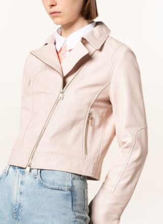 Marc Cain Lederjacke Damen, Pink
