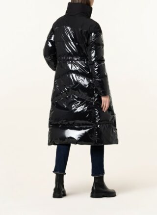 Marc Cain Oversized-Daunenmantel Damen, Schwarz
