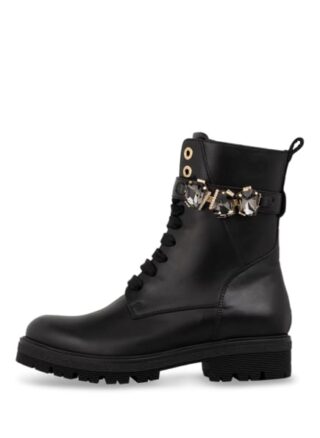 Marc Cain Schnürboots Damen, Schwarz
