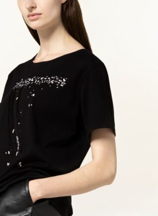 Marc Cain T-Shirts Damen, Schwarz