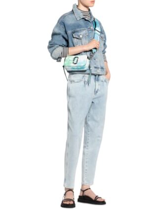 Marc Jacobs Snapshot Umhängetasche Damen, Blau
