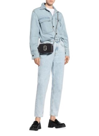 Marc Jacobs Softshot Umhängetasche Damen, Schwarz