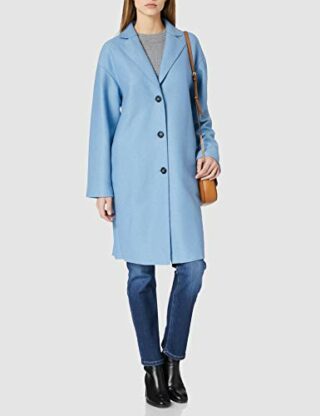 Marc O'Polo 101011171033 Wollmantel Damen, Blau