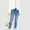 Marc O'Polo 1098870003 Steppjacke Damen, Weiß
